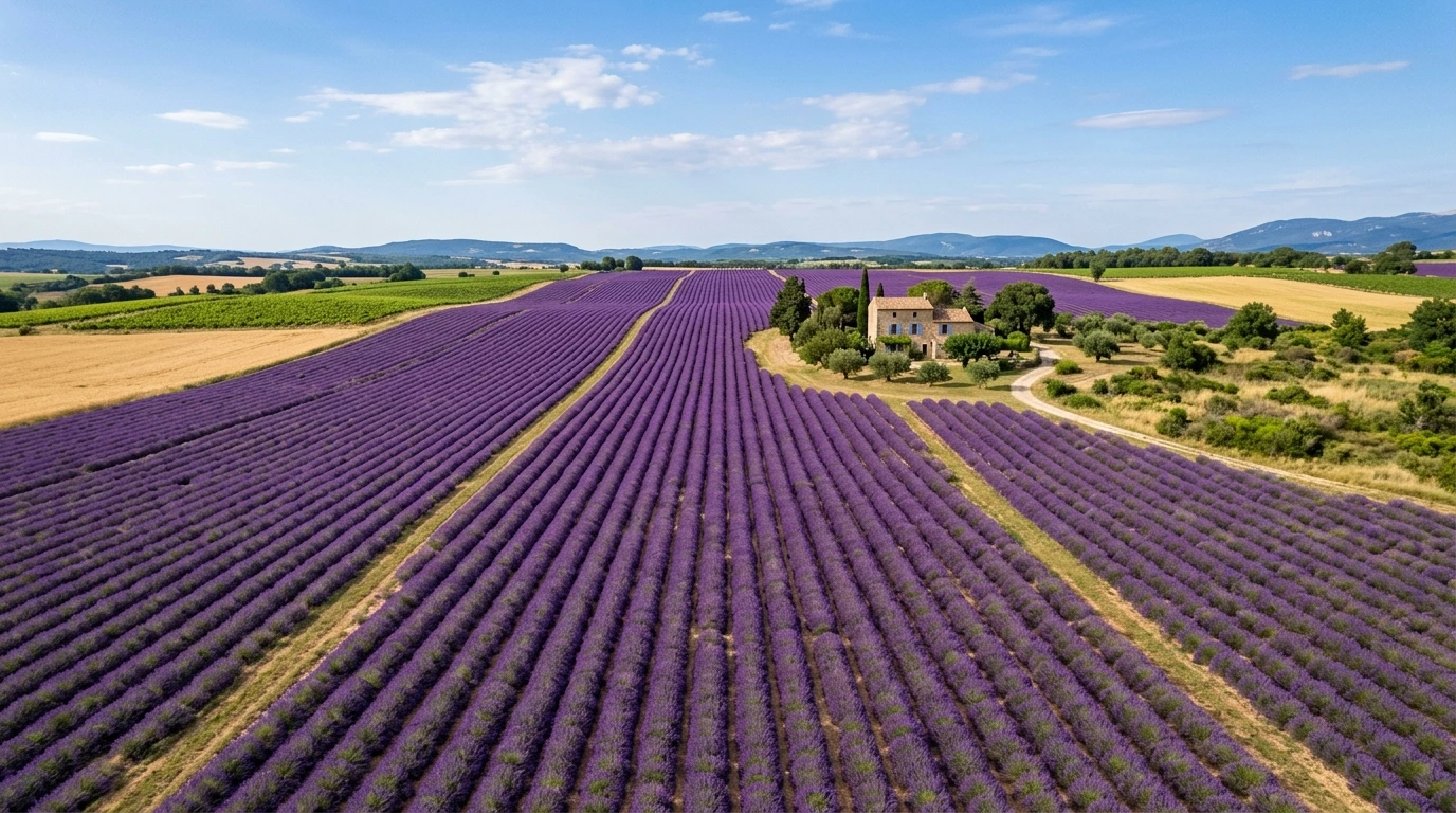 Champ de lavande en Provence