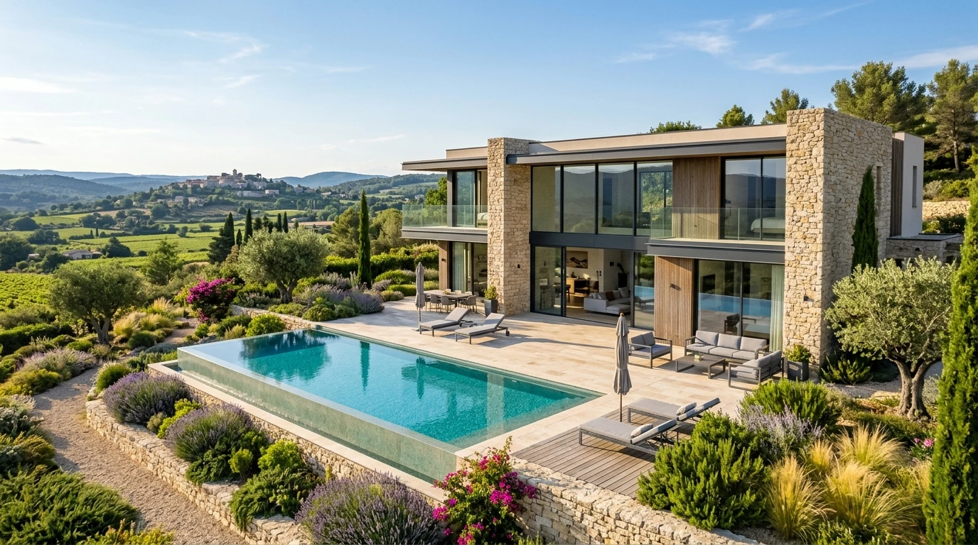 Villa moderne en Provence immobilier