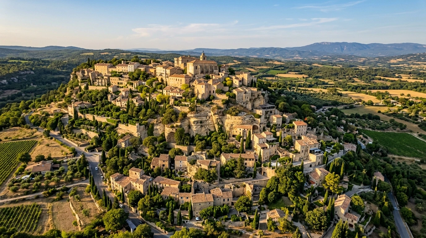 Village perché provençal
